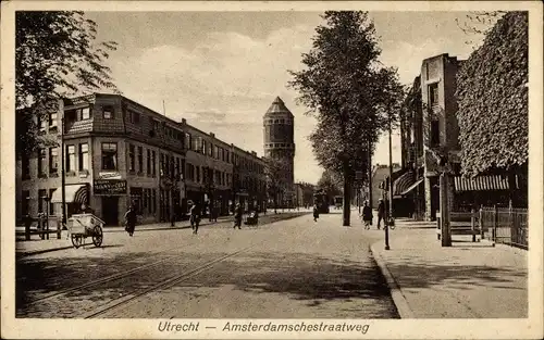 Ak Utrecht Niederlande, Amsterdamschestraatweg