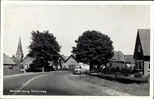 Ak Woudenberg Utrecht Niederlande, Molenweg