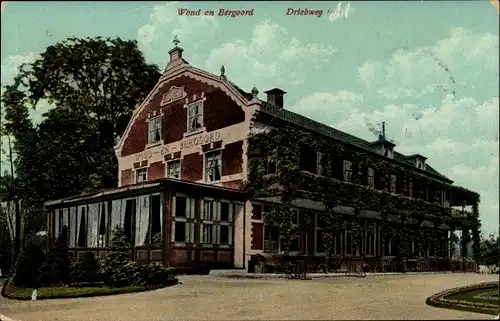 Ak Utrecht Niederlande, Woud en Bergoord, Driebweg