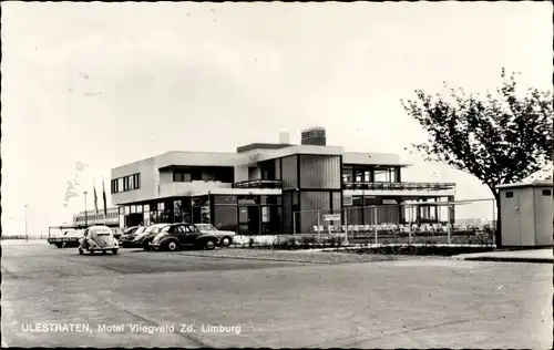 Ak Ulestraten Limburg Niederlande, Motel Vliegveld