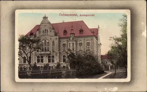 Ak Delmenhorst in Oldenburg, Amtsgericht