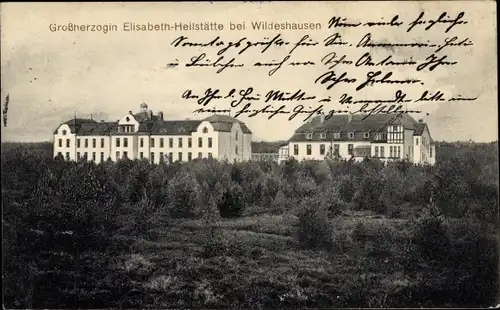 Ak Wildeshausen in Oldenburg, Großherzogin Elisabeth Heilstätte