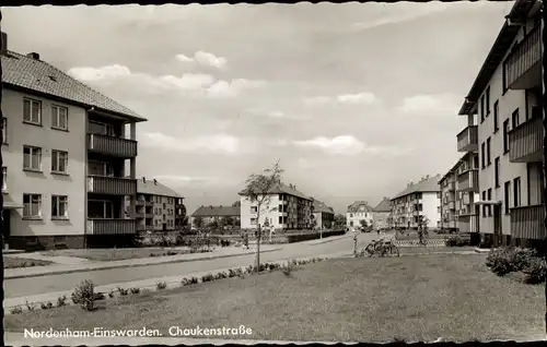 Ak Einswarden Nordenham in Oldenburg, Chaukenstraße