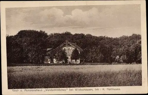 Ak Wildeshausen in Oldenburg, Pension Waldschlösschen