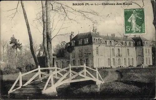Ak Brion Maine-et-Loire, Chateau des Hayes