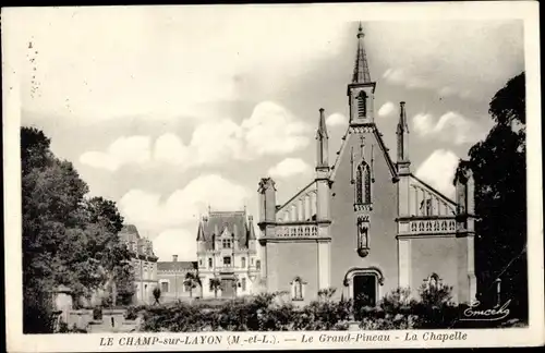 Ak Champ sur Layon Maine et Loire, Le Grand Pineau, La Chapelle