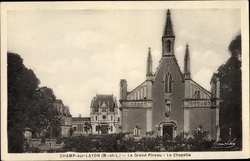 Ak Champ sur Layon Maine et Loire, Le Grand Pineau, La Chapelle