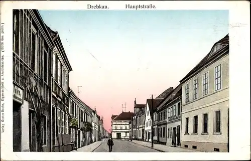 Ak Drebkau in der Niederlausitz, Hauptstraße