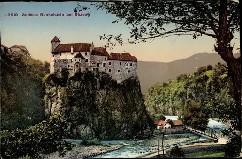 Ak Renon Ritten Südtirol, Schloss Runkelstein, Castel Roncolo