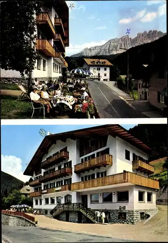 Ak Nova Levante Welschnofen Südtirol, Stella Hotel Stern, Terrasse