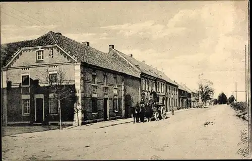 Ak Büderich Wesel am Niederrhein, Weselerstraße, Kutsche