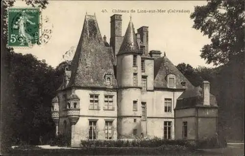 Ak Lion sur Mer Calvados, le Château