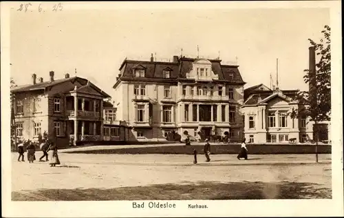 Ak Bad Oldesloe in Schleswig Holstein, Kurhaus