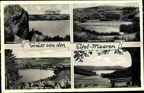 Ak Gemünd Schleiden in der Eifel, Maaren, Teilansichten