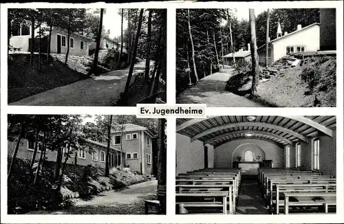 Ak Neckarzimmern im Neckartal, Ev. Jugendheime