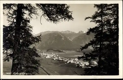 Ak Celerina Schlarigna Kanton Graubünden, Cresta Celerina, Panorama