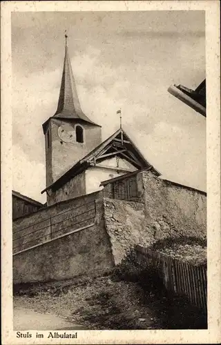 Ak Stuls Albulatal Kt. Graubünden, Kirche