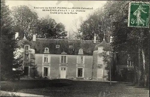 Ak Bernières d'Ailly Calvados, Le Chateau