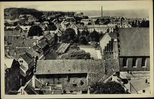 Ak Helsingør Helsingör Dänemark, Panorama