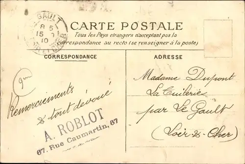 Ak Paris IX., Rue Caumartin, Librairie A. Roblot, Eglise Saint Louis d'Antin, Lycee Condorcet