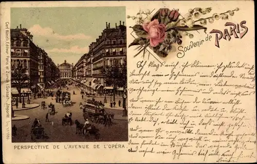 Litho Paris IX, Avenue de l'Opéra