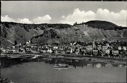 Ak Alken Untermosel, Teilansicht