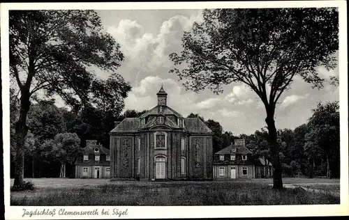 Ak Sögel im Emsland, Jagdschloss Clemenswerth