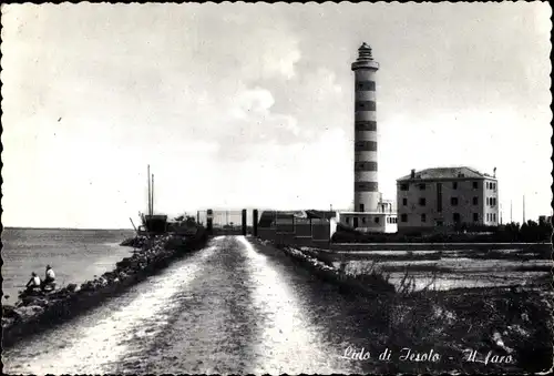 Ak Lido di Jesolo Veneto, Il Faro, Leuchtturm