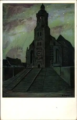 Ak Schwäbisch Hall in Württemberg, Kirche St. Michael