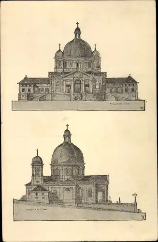 Ak Korntal im Strohgäu Württemberg, Neubau Sakramentskirche