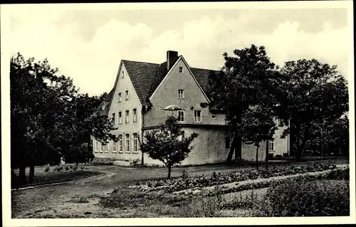 Ak Amshausen Steinhagen Westfalen, Gewerkschaftsschule, Otto Hue Heim