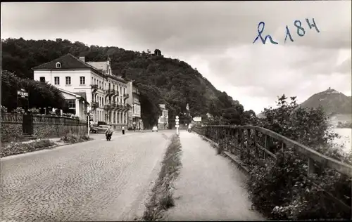 Ak Rolandseck Remagen am Rhein, Partie am Fluss