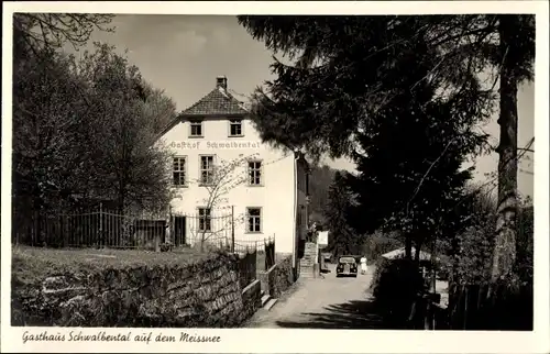 Ak Eschwege an der Werra Hessen, Gasthaus Schwalbenthal auf dem Meissner