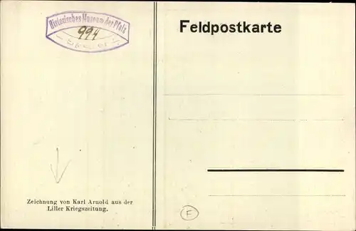 Künstler Ak Arnold, Karl, Liller Kriegszeitung, Souvenir de la guerre, Familie John Bull