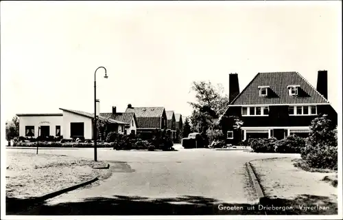 Ak Driebergen Utrecht Niederlande, Vijverlaan