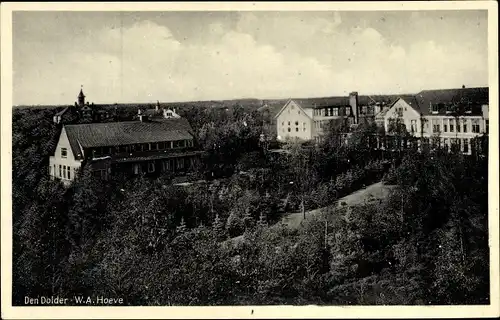 Ak Den Dolder Utrecht, W. A. Hoeve