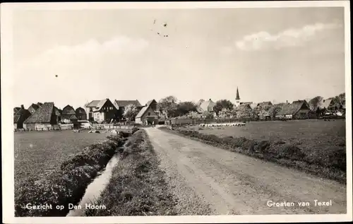 Ak Den Hoorn Texel Nordholland Niederlande, Gezicht