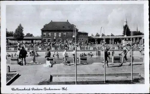 Ak Wattenscheid Bochum Ruhrgebiet, Stadion Beckmann Hof
