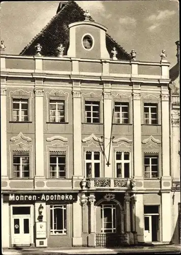 Ak Brzeg Brieg Schlesien, Das Haus der Mohrenapotheke