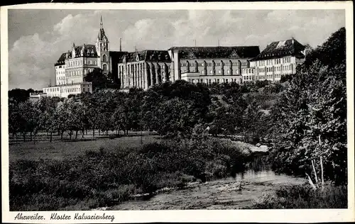 Ak Bad Neuenahr Ahrweiler in Rheinland Pfalz , Blick auf das Kloster Kalvarienberg