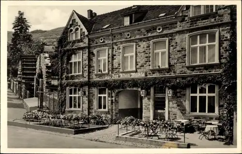 Ak Bad Neuenahr Ahrweiler in Rheinland Pfalz, Hotel Zur alten Mühle, Wassermühle