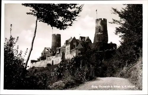 Ak Alken an der Mosel, Burg Thurandt