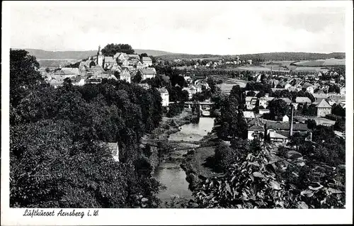 Ak Arnsberg Hochsauerlandkreis, Panoramablick