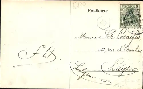 Ak Aachen in Nordrhein Westfalen, Waldschenke