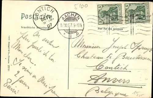 Ak Aachen in Nordrhein Westfalen, Heinrichsallee