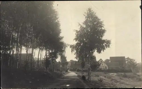 Foto Ak Barnsdorf Roth in Mittelfranken, Blick zum Ort