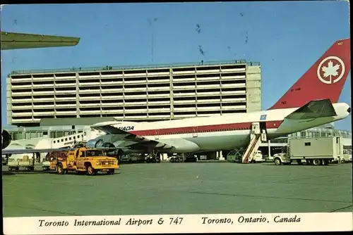 Ak Toronto Ontario Kanada, International Airport, Boeing 747, Air Canada, Passagierflugzeug