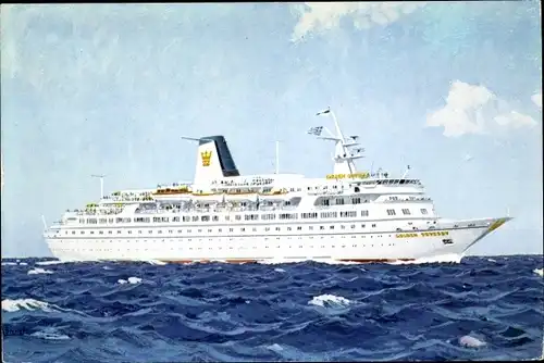Künstler Ak Dampfer MS Golden Odyssey, Royal Cruise Line