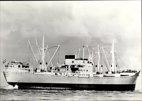 Ak Frachtschiff MS Gautatyr, AS Myren, Kopenhagen