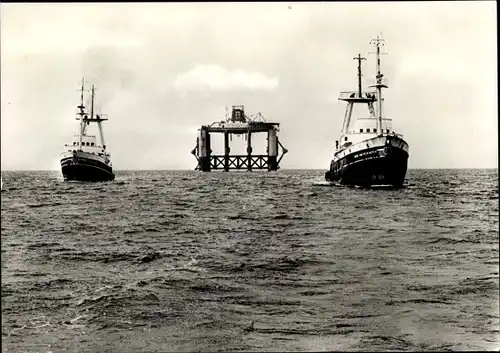 Ak Zeesleepbooten Noord Holland, Jacob van Heemskerck, Schlepper, Wijsmuller, Ijmuiden